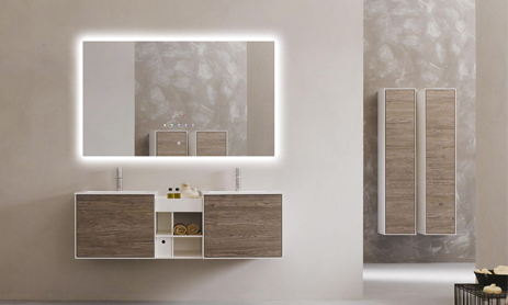 The world's first Android 11 system backlit smart mirror 