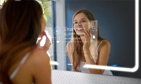 What will the bathroom mirror be like in the future?