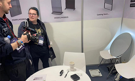 Fitbathmirror gets good feedback at ISE 2022