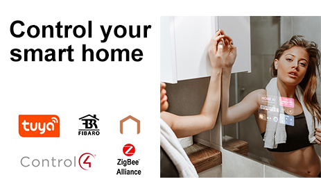 Does Fitbathmirror Smart Mirror Support Zigbee Device?