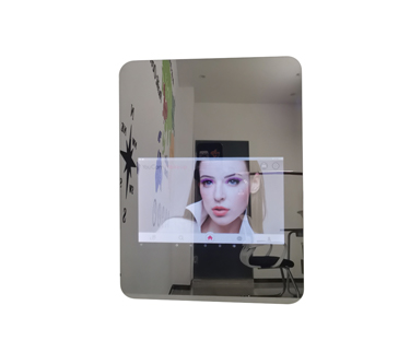 Makeup mirror with wifi