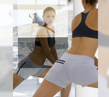 Take exercise at home easily